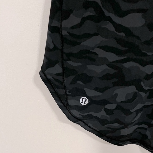 Lululemon Sculpt Tank II Sequoia Camo Print Deep Coal Black/Black 4 - Picture 13 of 13